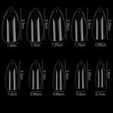 Cre8tion Special Shape - 07 Short Almond 500 pcs./box