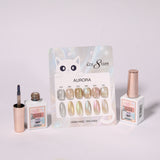 Cre8tion Cat Eye Aurora Set - 6 Colors w/ 1 Calendar Display