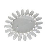 Cre8tion Finger Wheel Tips Clear - 10 pcs./bag