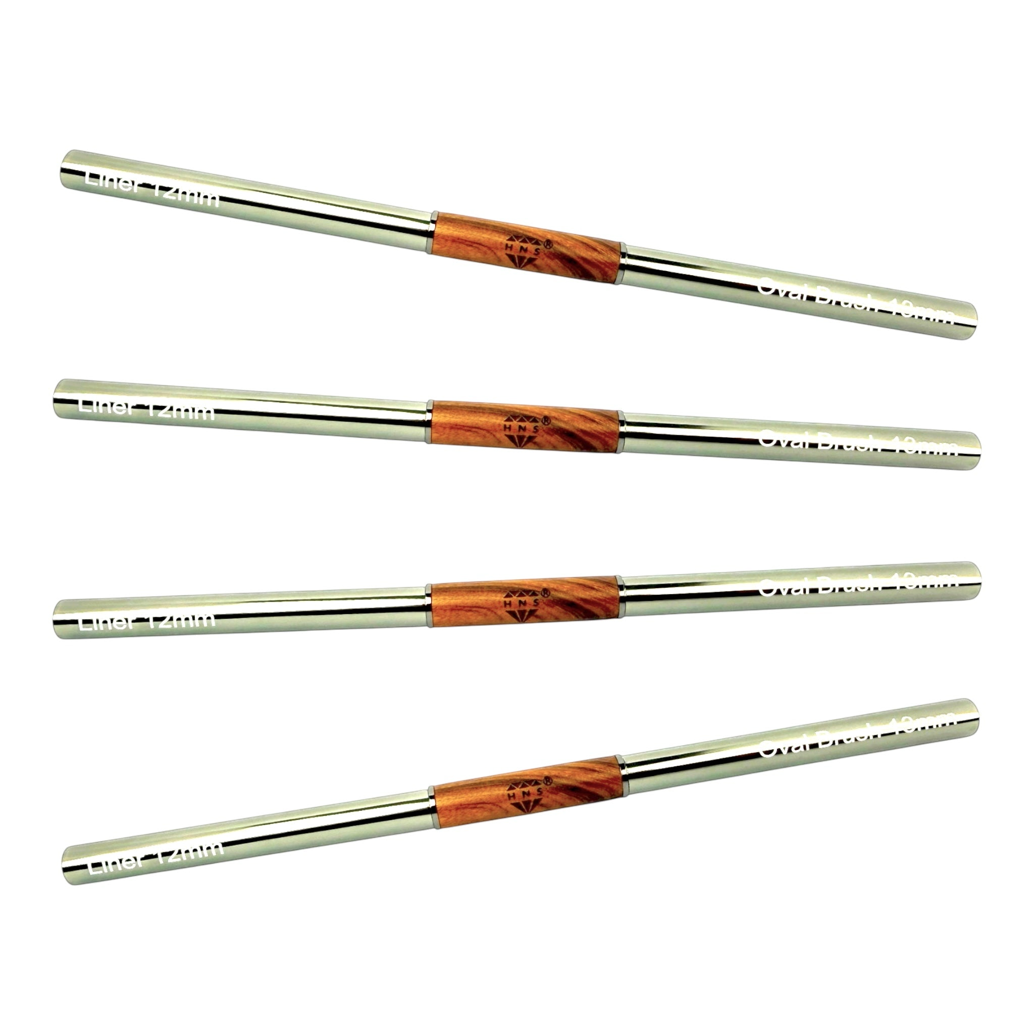 HNS Dual-ended nail art brushes (Liner and Oval Brush)