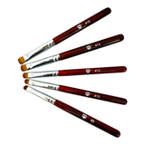 HNS DIAMOND Nail Art French Brush SIZE 8 TO 16