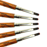 HNS Dual-ended nail art brushes (Liner and Oval Brush)