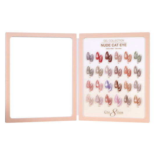 Cre8tion Acrylic Booklet - Nude Cat Eye 18 Colors