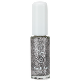 Cre8tion Detailing Nail Art Lacquer 0.25oz 05 Silver Glitter