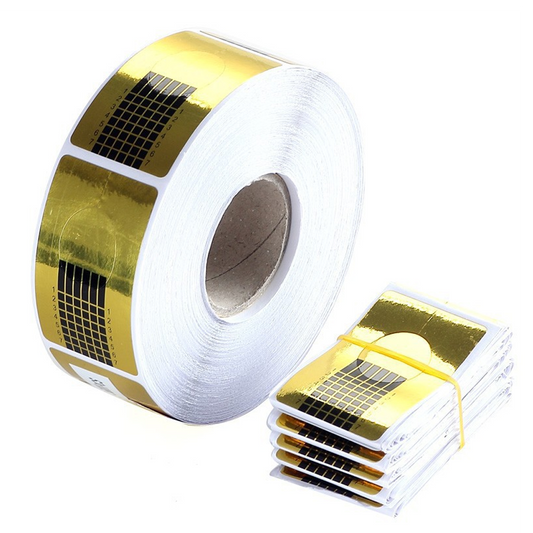 Cre8tion Square Nail Extension Form 500 pcs/roll