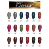 Cre8tion Under Flashlight Collection 0.5oz  - Full Set 36 Colors W/ 1 Set Color Chart