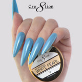 Cre8tion White Pearl Chrome Nail Art Effect 1g